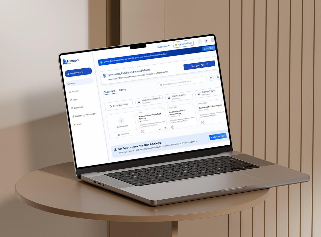 Redesigning Paperpal's Dashboard to Drive Engagement & Boost First Action